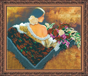 Bead Embroidery Kit Main Bead Embroidery Kit Senorita