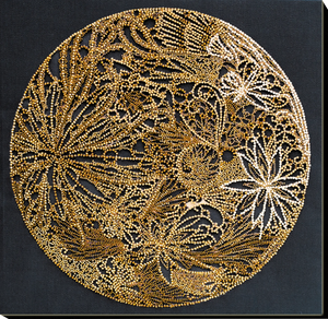 Bead Embroidery Kit Main Bead Embroidery Kit Moon filigree