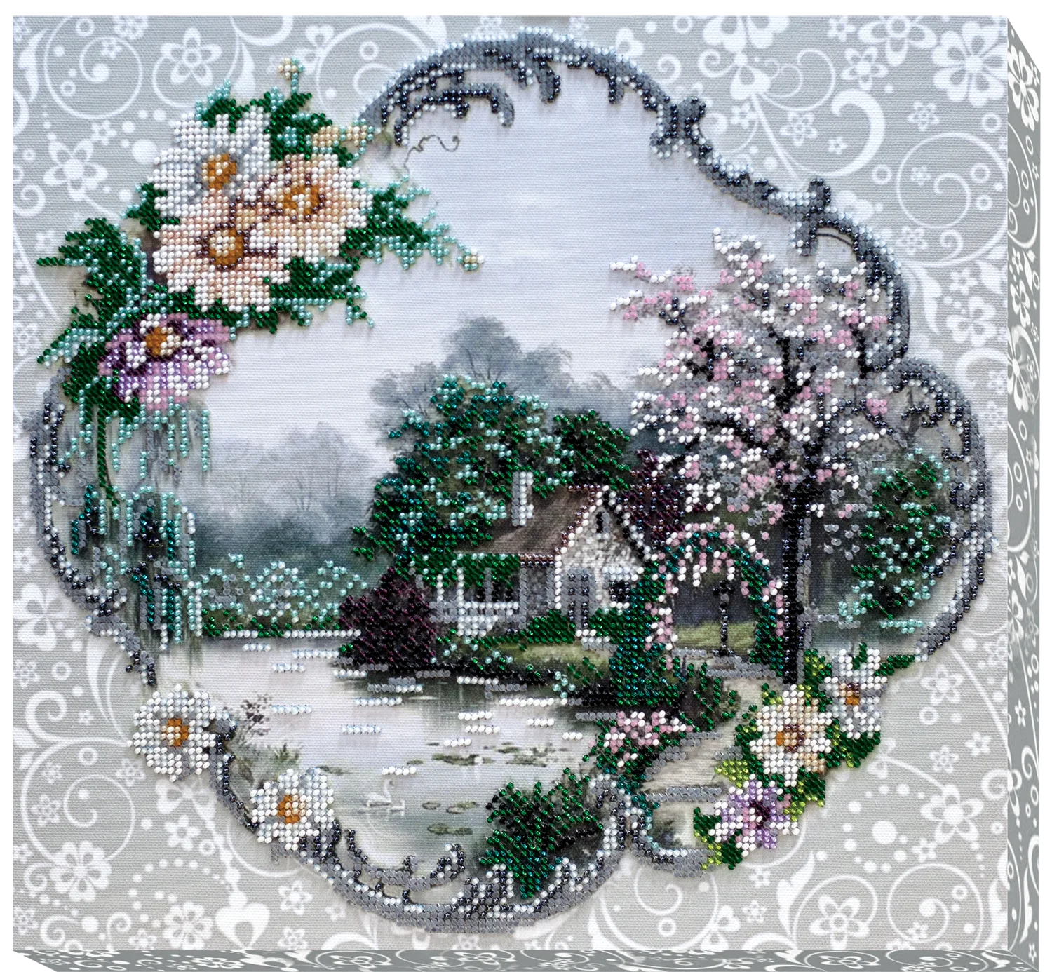 Bead Embroidery Kit Main Bead Embroidery Kit Afloat house
