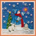 Bead Embroidery Kit Mini Bead embroidery kit Fairy night