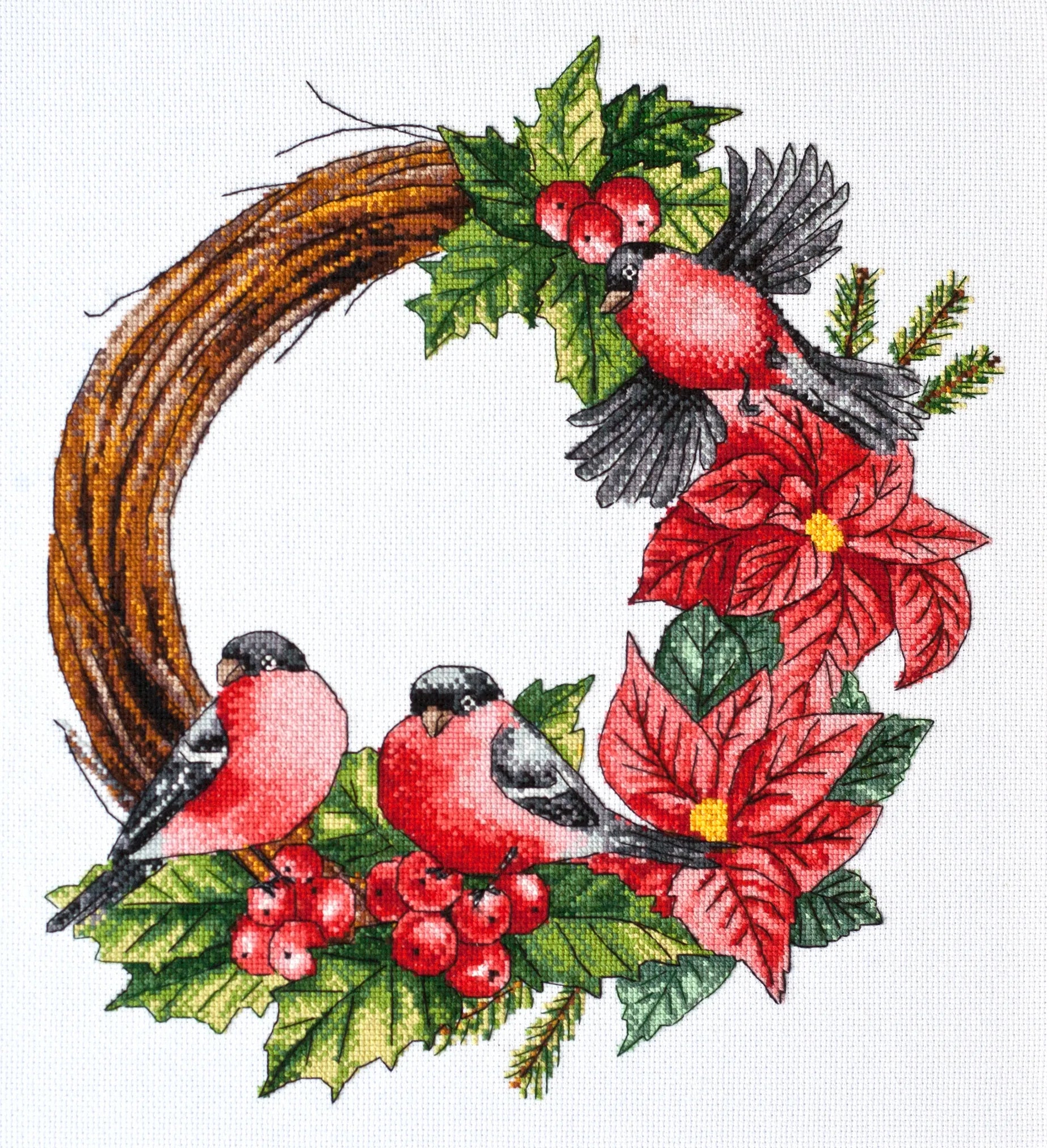 Cross Stitch Kit Cross-stitch kits Christmas wreath