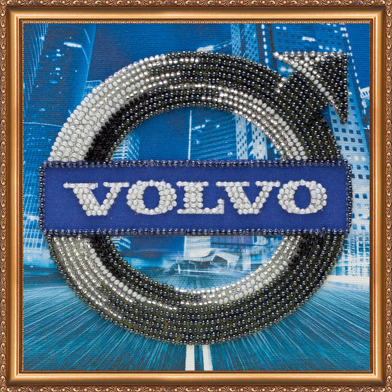 Bead Embroidery Kit Mini Bead embroidery kit VOLVO