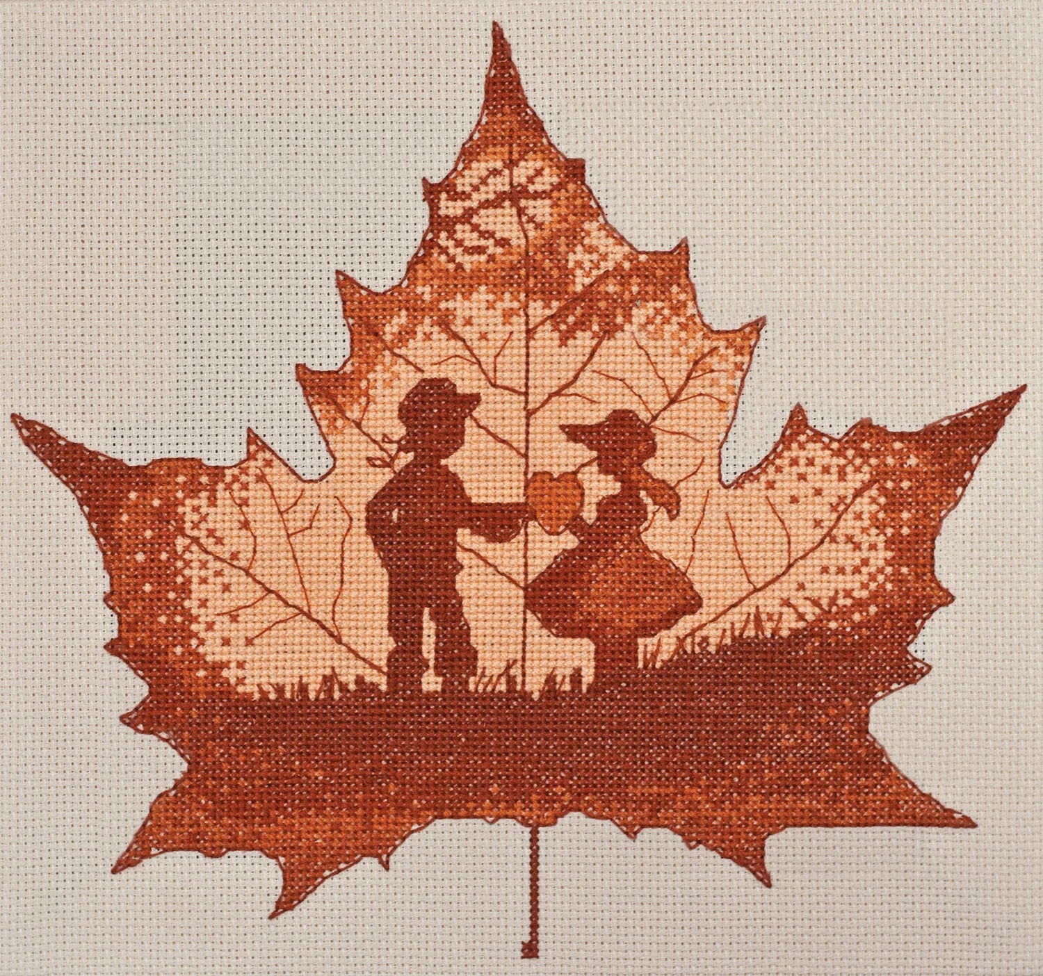 Cross Stitch Kit Cross-stitch kits Leaflet