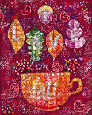 Cross Stitch Kit Cross-stitch kits Colorful autumn
