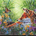 Bead Embroidery Kit Main Bead Embroidery Kit In grass