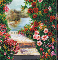 Bead Embroidery Kit Main Bead Embroidery Kit Summer garden