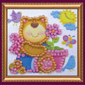 Magnets Bead Embroidery Kit Mini Magnets Bead embroidery kit Teddy-bear