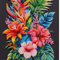 Bead Embroidery Kit Main Bead Embroidery Kit Heavenly delight