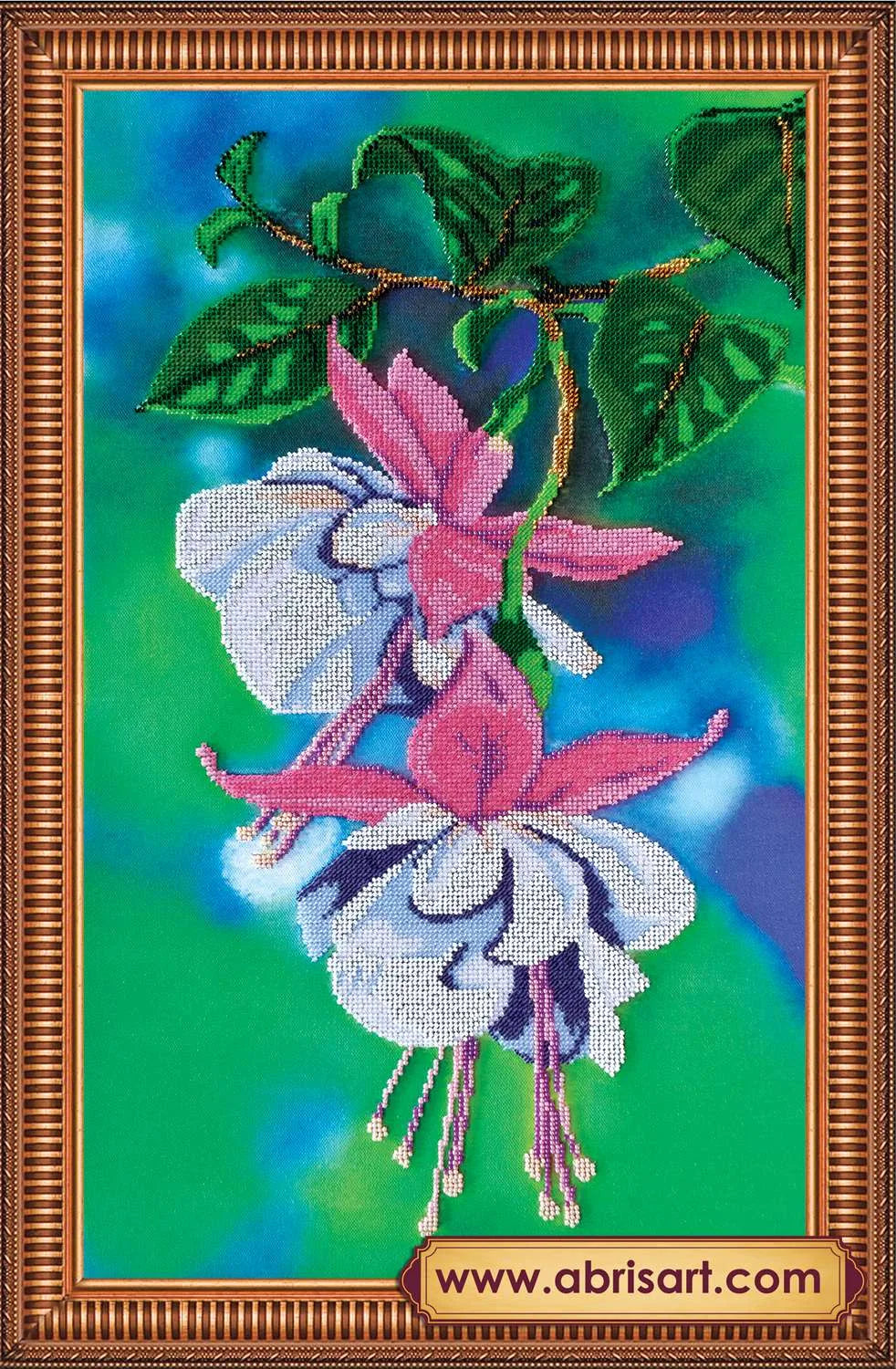 Bead Embroidery Kit Fuchsia – 1