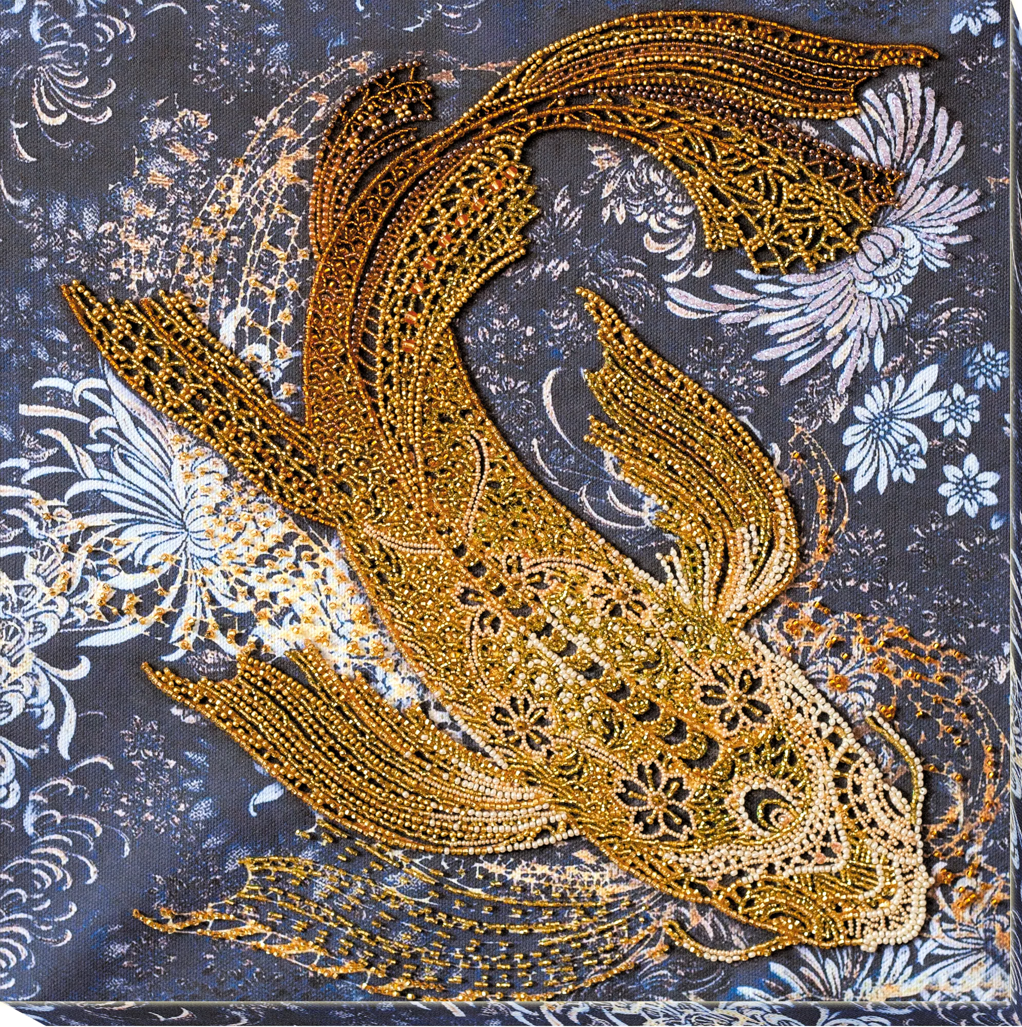 Bead Embroidery Kit Main Bead Embroidery Kit Money fish