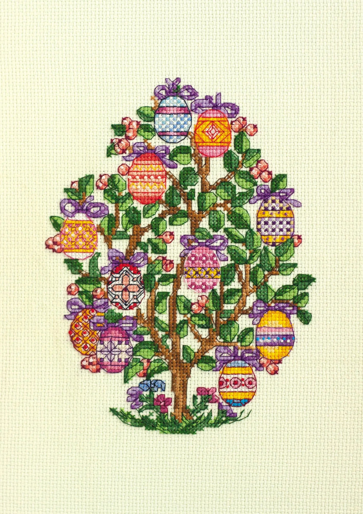 Cross Stitch Kit Cross-stitch kits Easter tree