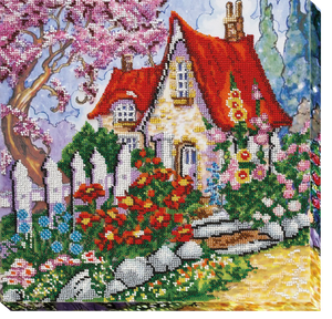 Bead Embroidery Kit Main Bead Embroidery Kit Fabulous summer
