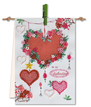 Pennant Bead Embroidery Kit Pennant-kit Bead Embroidery Garland