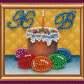 Magnets Bead Embroidery Kit Magnets Bead embroidery kit Easter still-life – 1