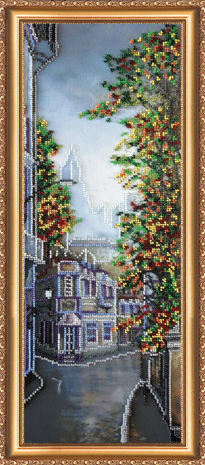 Bead Embroidery Kit Main Bead Embroidery Kit Side streets of St. Petersburg – 1