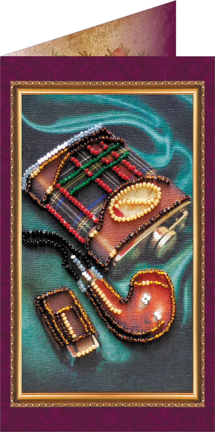 Postcards Bead Embroidery Kit Congratulations – 17