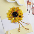 Brooch Embroidery Kit Decoration Little sun