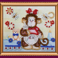 Magnets Bead Embroidery Kit Magnets Bead embroidery kit Little monkey