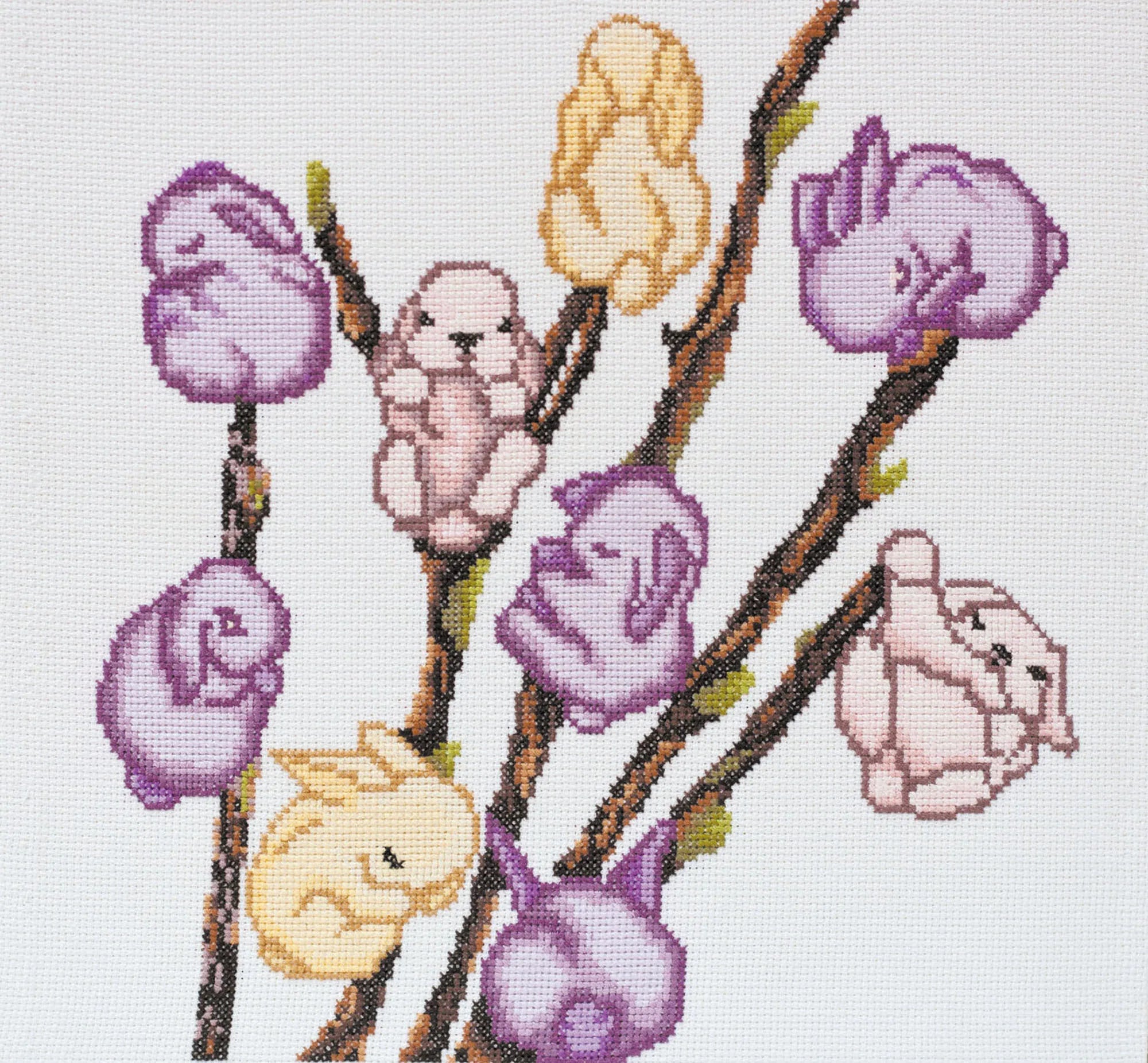 Cross Stitch Kit Cross-stitch kits March rabbits