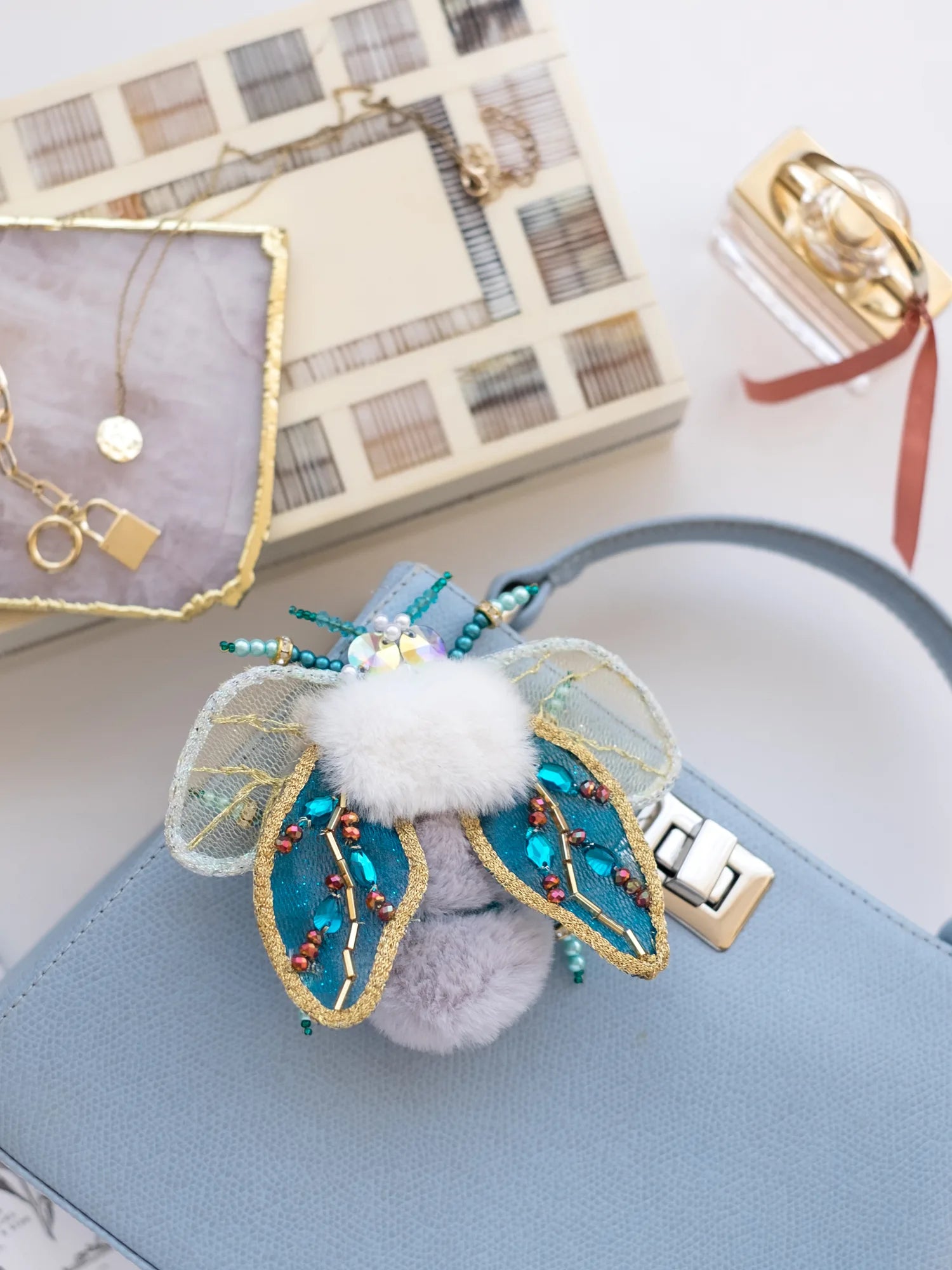 Brooch Embroidery Kit Decoration Plush fairy tale
