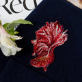 Cross Stitch Kit On Clothes Cross-stitch kits Red gold-1