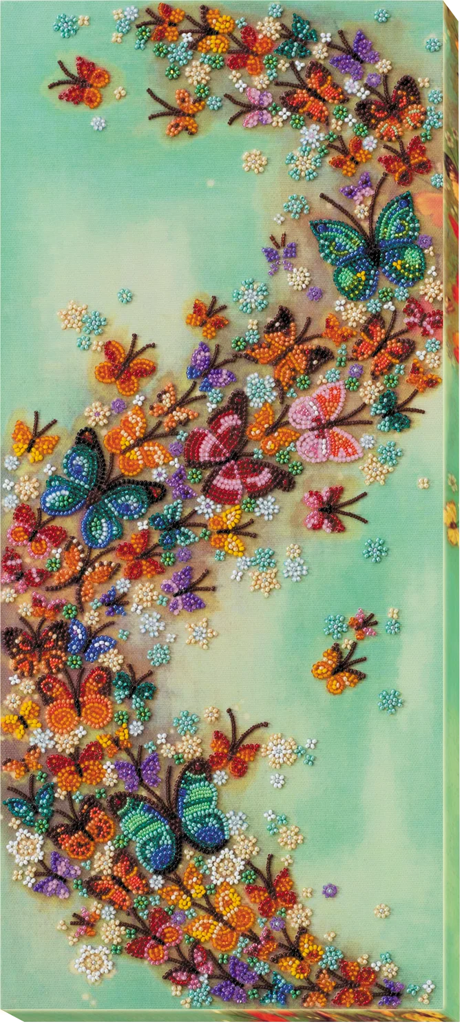 Bead Embroidery Kit Main Bead Embroidery Kit Multicolored wind
