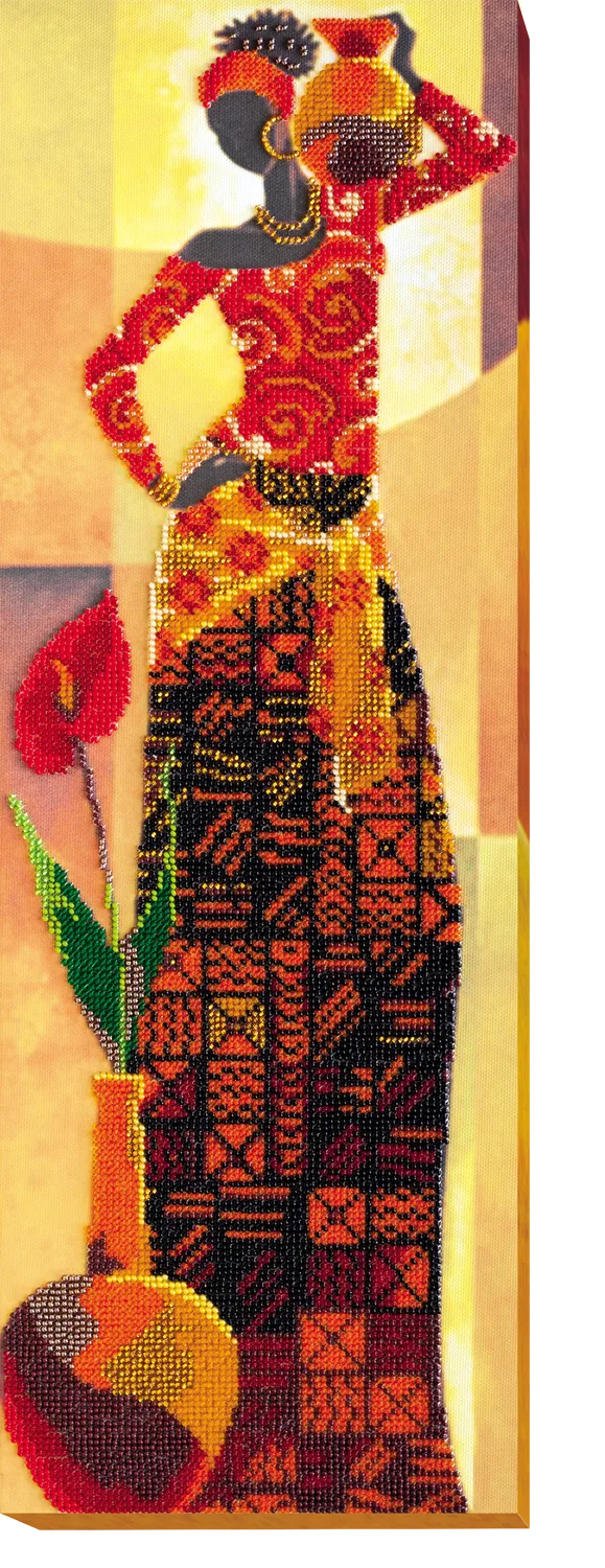 Bead Embroidery Kit Main Bead Embroidery Kit Africa-1