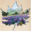 Bead Embroidery Kit Creativity kits/Bead embroidery kits with a wooden frame Fields of Provence