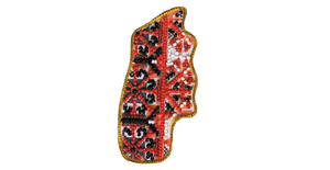 Magnets Bead Embroidery Kit Kits for embroidery with beads magnets "Map of Ukraine" Khmelnitsky region