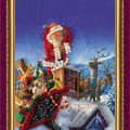 Postcards Bead Embroidery Kit Postcard Bead embroidery kit Happy New Year – 6