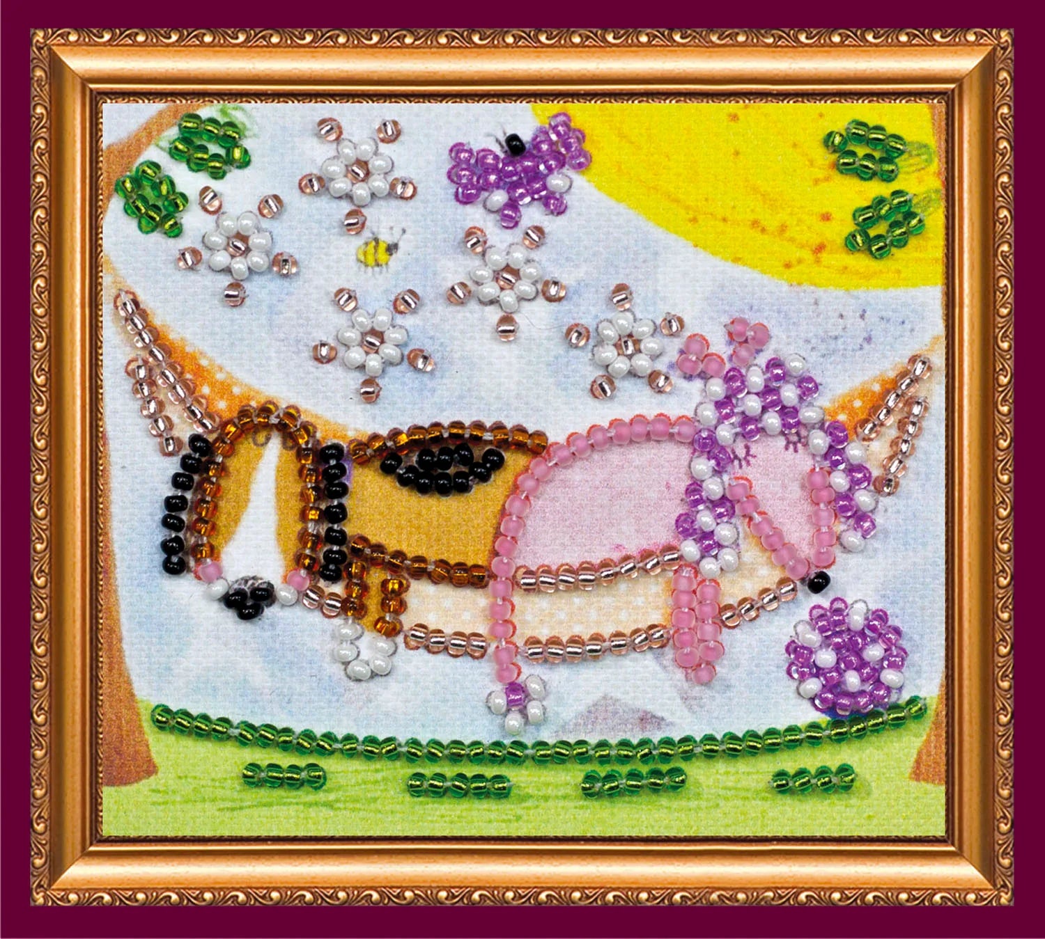 Magnets Bead Embroidery Kit Magnets Bead embroidery kit In hammock