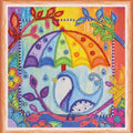 Bead Embroidery Kit Mini Bead embroidery kit Summer rain