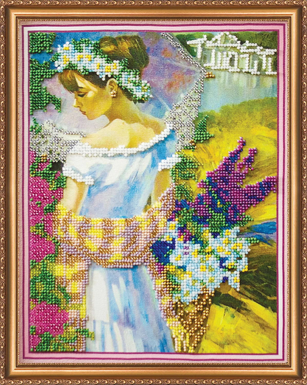 Bead Embroidery Kit Main Bead Embroidery Kit The promenade