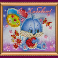 Magnets Bead Embroidery Kit Magnets Bead embroidery kit Rabbits love