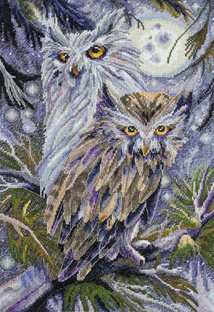 Cross Stitch Kit Cross-stitch kits Owls