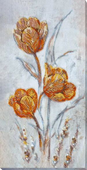 Bead Embroidery Kit Main Bead Embroidery Kit Ball of flowers