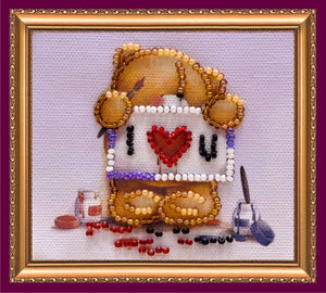 Magnets Bead Embroidery Kit Magnets Bead embroidery kit Happy Valentine's Day – 1