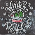 Bead Embroidery Kit Mid-sized bead embroidery kit Winter wonderland