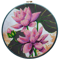 Bead Embroidery Kit Main Bead Embroidery Kit Blooming lotus