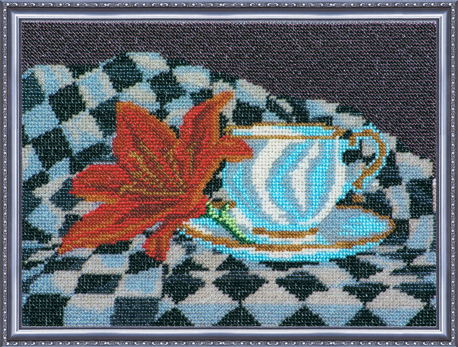 Bead Embroidery Kit Main Bead Embroidery Kit Domino