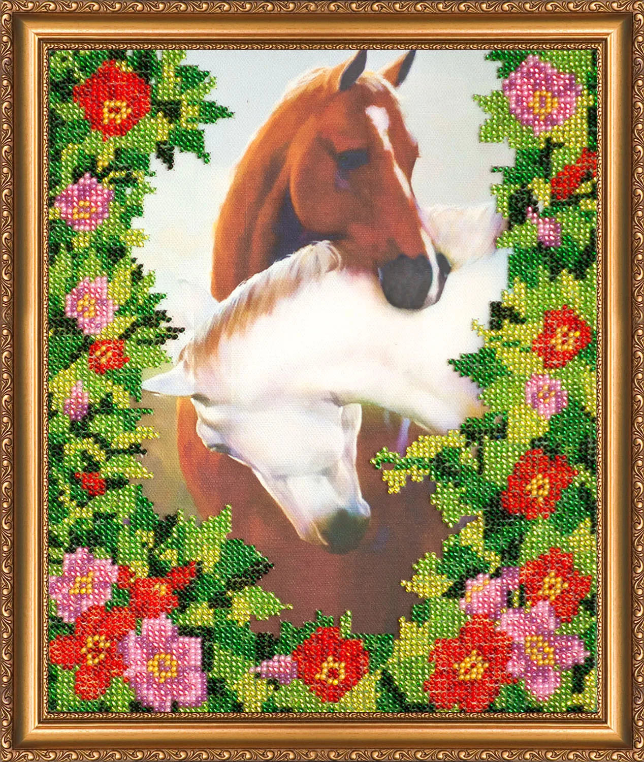 Bead Embroidery Kit Love