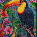 Bead Embroidery Kit Main Bead Embroidery Kit The Exotic Beau