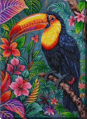 Bead Embroidery Kit Main Bead Embroidery Kit The Exotic Beau