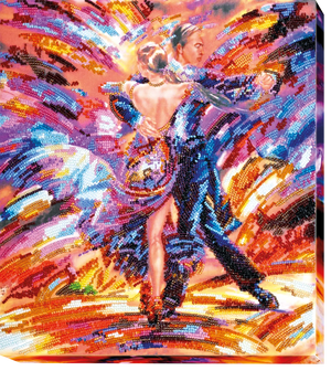 Bead Embroidery Kit Main Bead Embroidery Kit Tango style