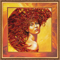 Bead Embroidery Kit Main Bead Embroidery Kit The Four Elements – Fire