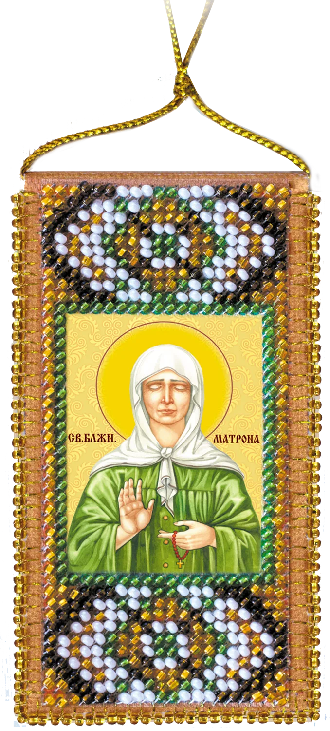Talisman Bead Embroidery Kit Talisman bead embroidery kits Prayer to Saint Matrona