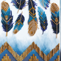Bead Embroidery Kit Main Bead Embroidery Kit Indigo