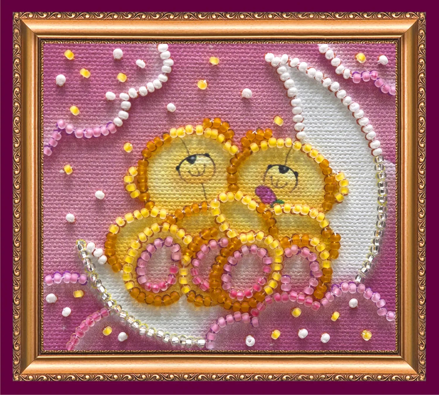 Magnets Bead Embroidery Kit Magnets Bead embroidery kit Couple in love – 1