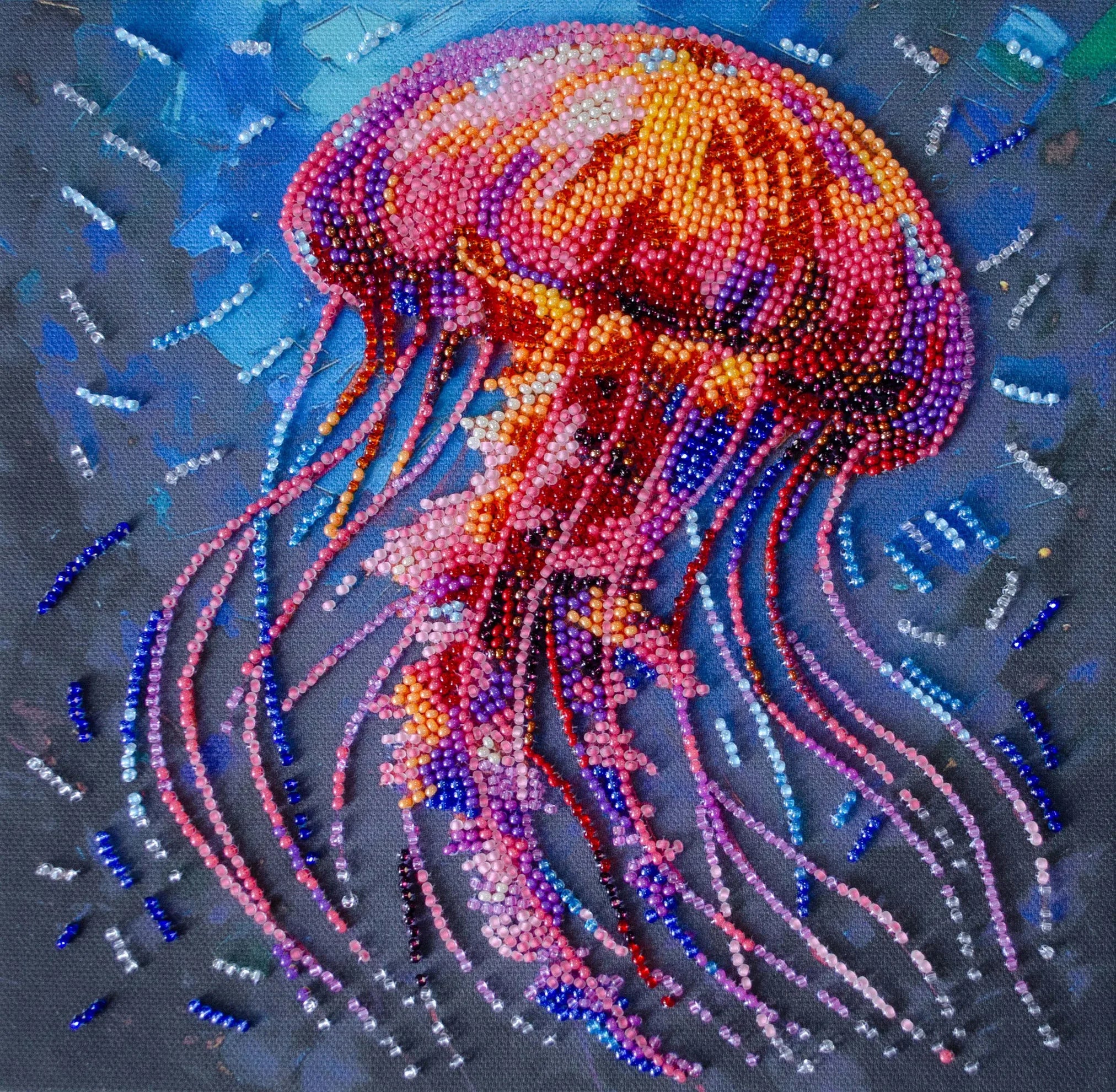 Bead Embroidery Kit Mid-sized bead embroidery kit Dangerous grace