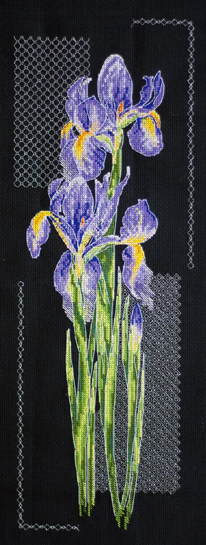 Cross Stitch Kit Cross-stitch kits Japanese irises